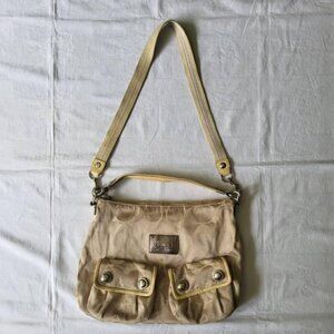 Coach Poppy Signature Hobo Bag